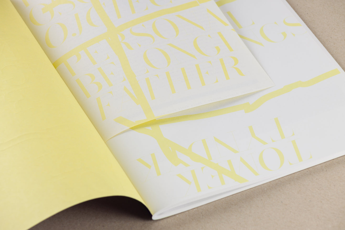 Personal Belongings 1. Father