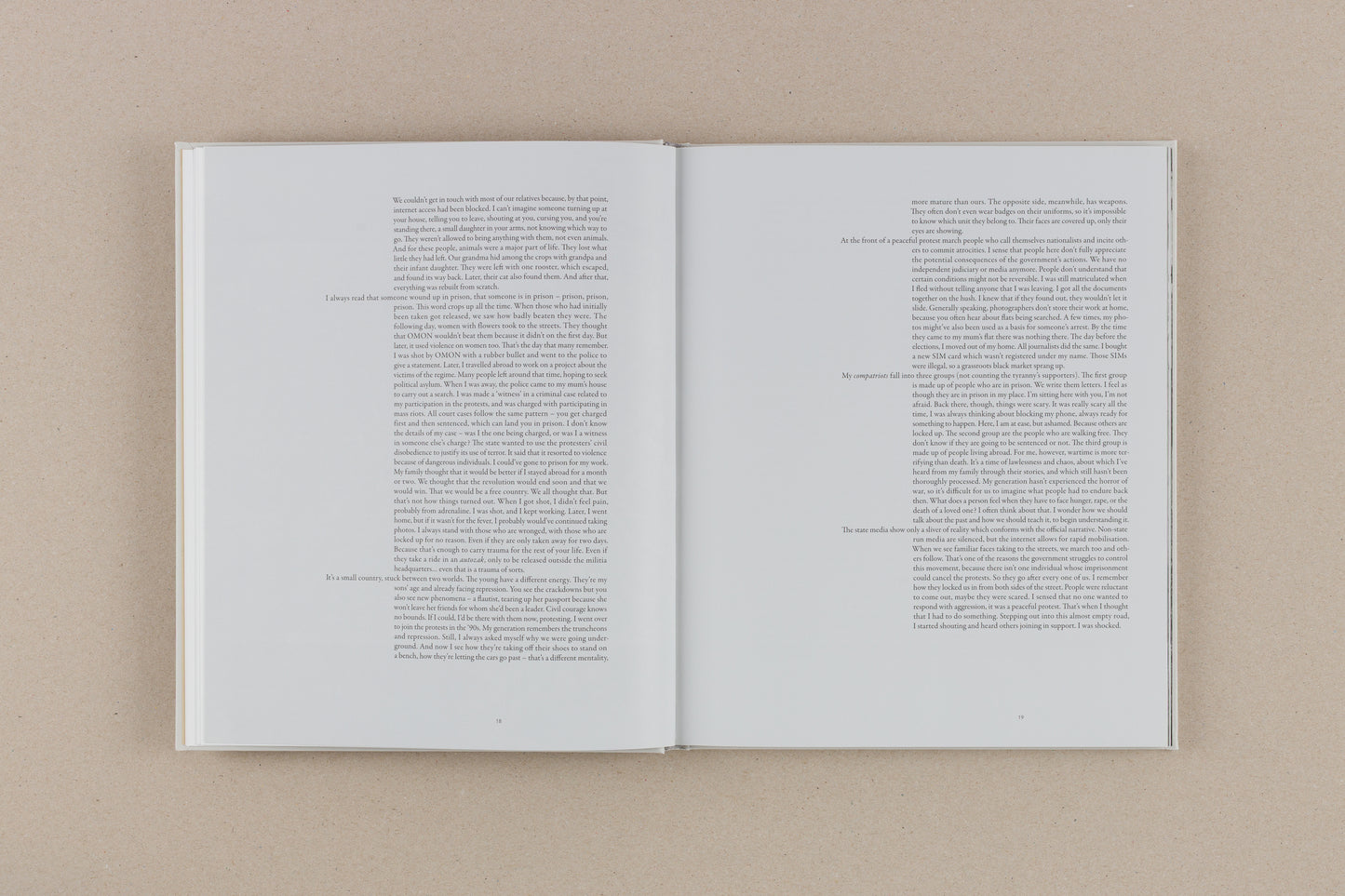 Stepping Out Into This Almost Empty Road